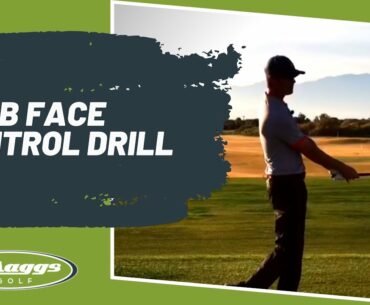 Club Face Control Drill "The Key to Consistent Ball Striking Compression" Golf Video Tip
