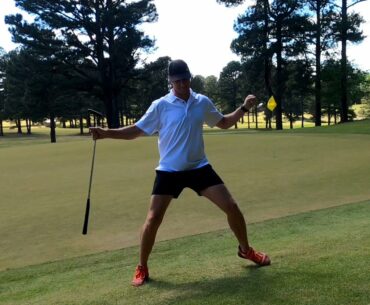 Short game? Never heard of it. Occoneechee Golf Club with a beginner