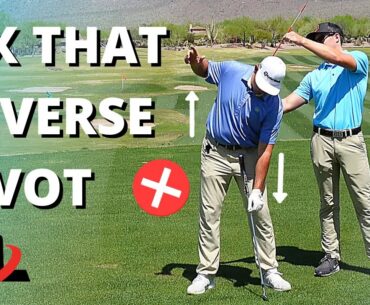 Fix Your REVERSE PIVOT And Turn With Side Bend In The Backswing