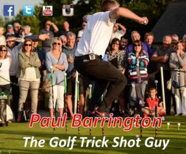 Paul Barrington Golf Trick Shows