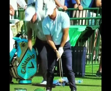 Rory McIlroy golf swing driving range #shorts #golfshorts #bestgolf #alloverthegolf
