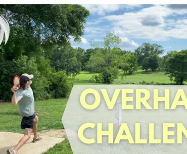 Can we beat the Tomahawk Prince? | Disc Golf Overhand Challenge