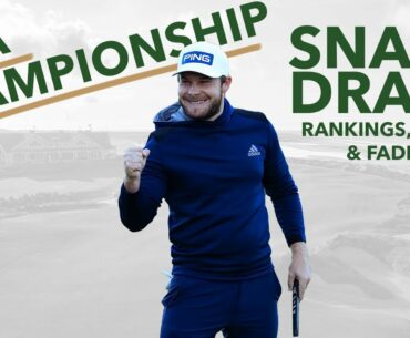 2021 PGA Championship - DFS Snake Draft - Rankings, Picks & Fades