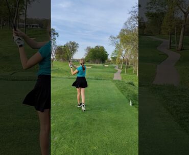 Iron shot into green