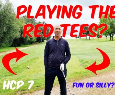 Playing from the red tees! Can I shoot par?