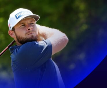 Tyrrell Hatton's golf swing in slow motion