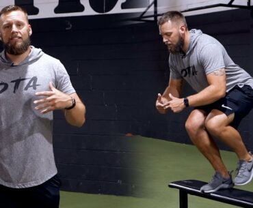 Knee Stabilization to Increase Vertical Force