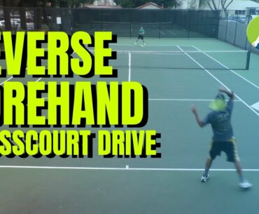 The Reverse Forehand Crosscourt Drive - Point Tactics Series