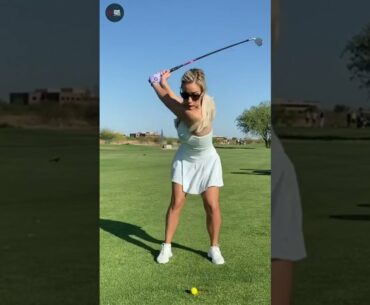 Paige Spiranac Golf swing in May 2021 , Golfer , Awesome Player