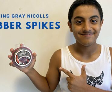 UNBOXING GRAY NICOLLS Rubber Spikes Test Flex | Devansh Mehrotra
