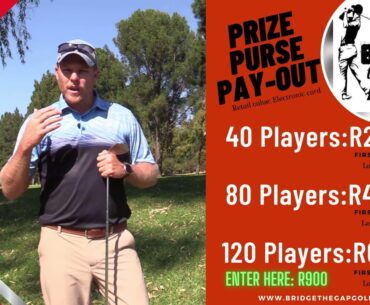 Stephan Steyn invites other High School golfers to enroll in the Bridge the Gap Golf Tournament 2021