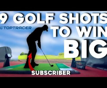 9 GOLF SHOTS TO WIN A DREAM PRIZE!