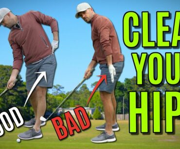 How To Clear Your Hips Correctly In The Downswing