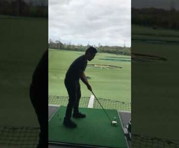 Need to work on my golf swing!