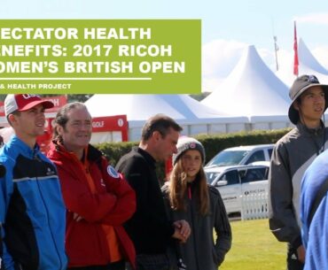Golf Spector Health Benefits - RICOH Women's British Open