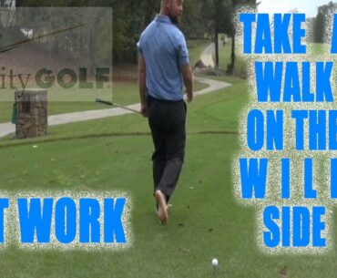 Golf Shoes and Unneeded Crutch