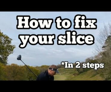 How to fix a slice | in 2 easy steps