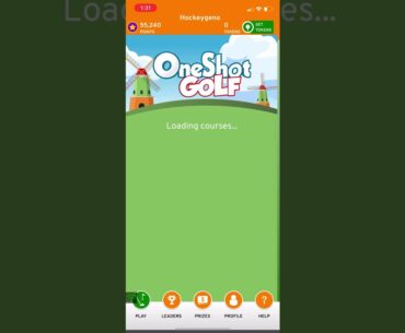 One shot golf broken
