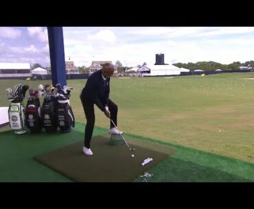 Rich Jones, PGA Swing Tip: Create Different Angles On The Range Using A Bucket