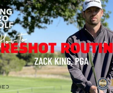 3 things the pro’s do that 80% of Am’s don’t | Pre Shot Routine | Golf Instruction | KingProGolf