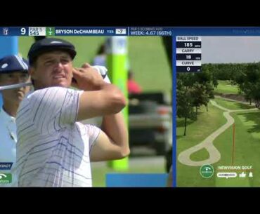 Bryson DeChambeau Highlights Round 3 AT&T Byron Nelson 2021