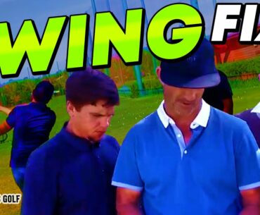 ELIMINATE Your Over the Top Golf Swing