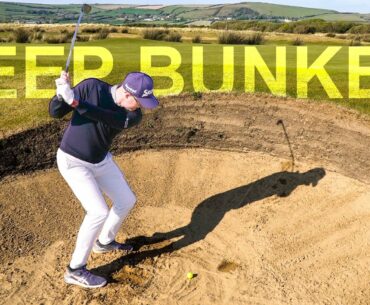 REAL GOLF BUNKER TIPS deep bunker EXIT PLAN
