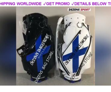 [Cheap] $199 DEZENS New Clubs Golf bag High quality PU Golf Standard Bag in choice 9.5 inch Golf Ca