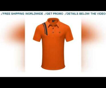 [Promo] $29.12 Summer Short Sleeve Shirt New Men Golf T Shirt 3 Colors Sports Clothes Outdoor Casua