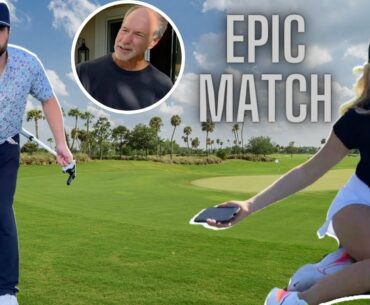 CAN MY GIRLFRIEND BEAT ME AT GOLF?  Brilliantly Dumb Vlog #22