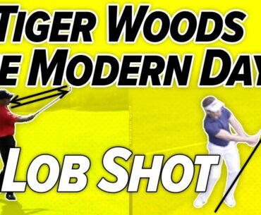 Tiger Woods! - How I Play The Modern LOB SHOT! + Justin Rose - PGA Proven!