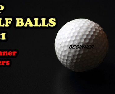 TOP 5 GOLF BALLS 2021 For Beginner Golfers