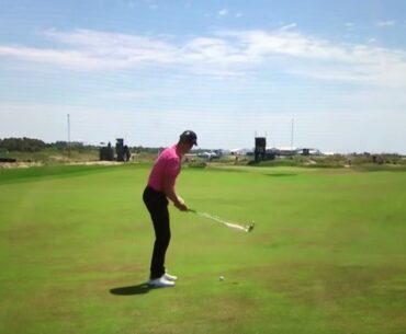 Henrik Stenson breaks his club at PGA Championship