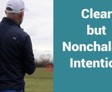 Unlock your inner Tour Professional with a clear but nonchalant intention!