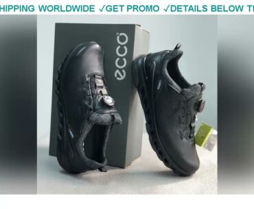 [DIscount] $56.65 Genuine Leather Golf Shoes for Men Brand Outdoor Golf Training Sneakers Black Whi