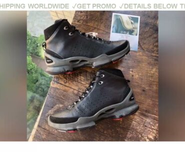 [Promo] $60.98 New Training Golf Shoes Men Genuine Leather Golf Sneakers Outdoor Anti Slip Walking