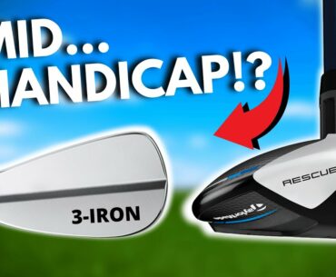 FORGIVING Hybrid vs BLADE 3-Iron... EASY 200+ YARDS!?