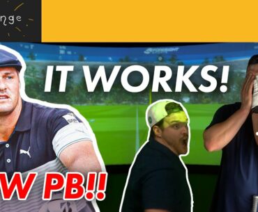 THE BRYSON DECHAMBEAU SWING SPEED DRILL...AND IT WORKS! | CH-AL-LENGE