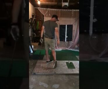 Closer - last golf swing of the day.