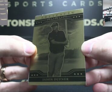 2021 Upper Deck Artifacts Golf Box Break for Peter M