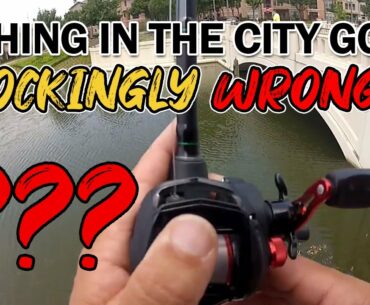Running From The Cops Catching Smallmouth Bass In The City