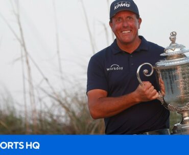 Phil Mickelson's FULL Final Hole and Reaction as he Wins the 2021 PGA Championship | CBS Sports HQ