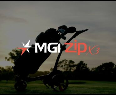 MGI Zip X3 on the Golf Course