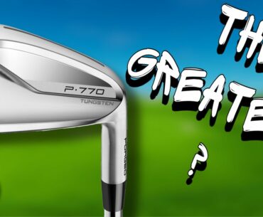 TAYLORMADE'S GREATEST IRON!? - P770 IRON REVIEW