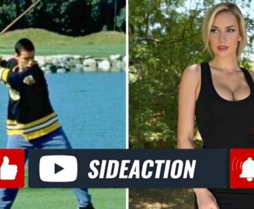 Paige Spiranac Shows Off Her Best 'Happy Gilmore' Swing