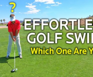 EFFORTLESS GOLF SWING - LOOSE OR TIGHT WRISTS?
