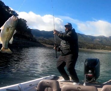 Most bass of my life. How to fish football jigs.