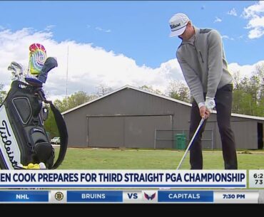 Ben Cook prepares for third straight PGA Championship