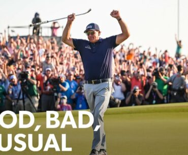 Mickelson breaks records, Wyndham’s ace & MJ helps Fowler get his game back