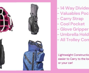Surprizeshop Ladies Waterproof Cart Bag